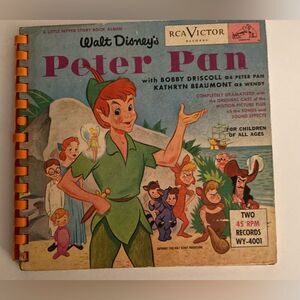 Walt Disney's Peter Pan RCA VICTOR 45 record